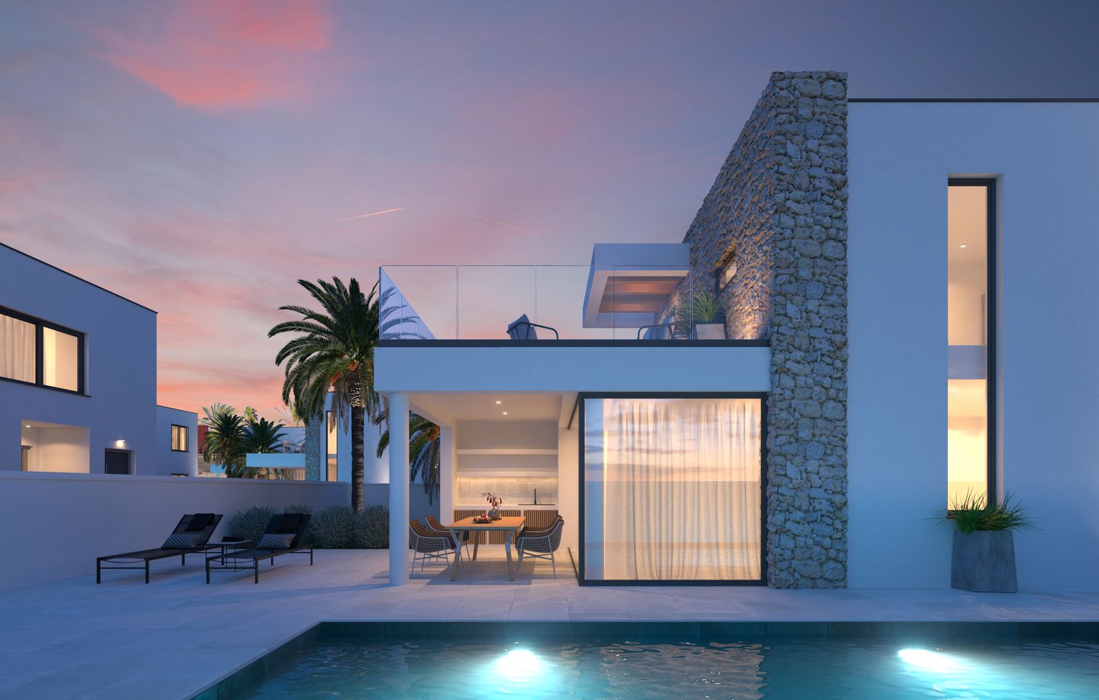 Los interiores